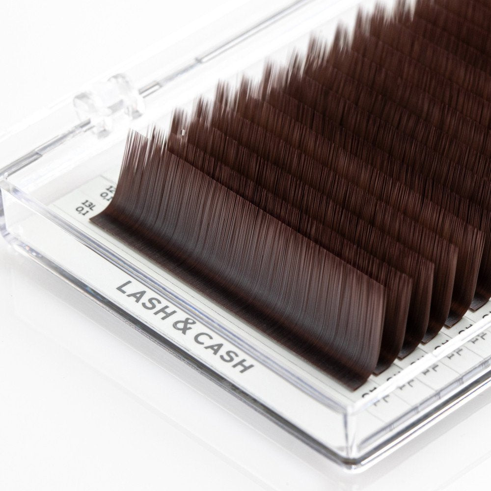 ריסים חומים במט Velvet Brown LASH&CASH SCULPTOR