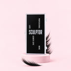 Ресницы чёрные LASH&CASH, mix 28 линий, SCULPTOR