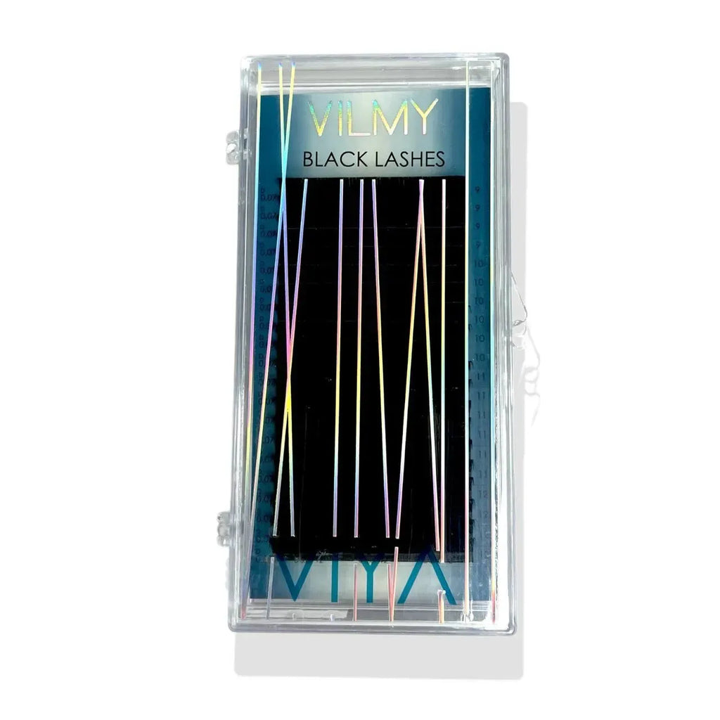 Ресницы чёрные VIYA mix, 20 линий, VILMY