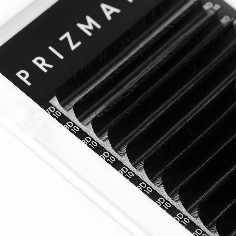 Чёрные ресницы SCULPTOR PRIZMATIC 20 линий
