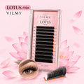 Ресницы чёрные LOTUS mix, 20 линий, VILMY
