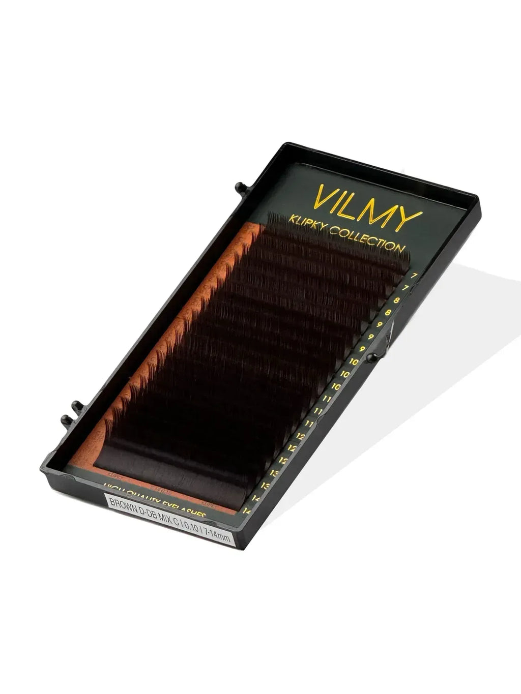 Ресницы KLIPKY Chocolate mix, 20 линий, VILMY
