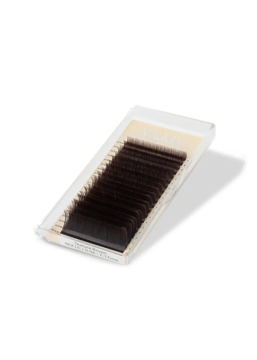 Ресницы VILMY LOTUS Texture Brown MIX